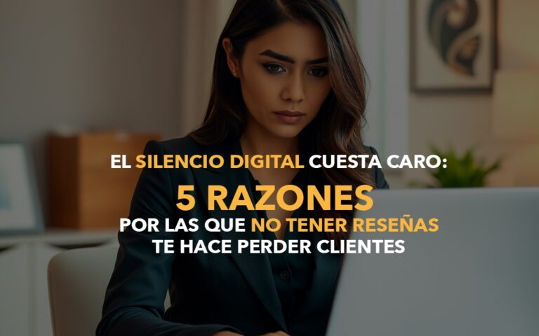 no tener reseñas te hace perder clientes calificard
