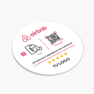 Placa para ventana Airbnb