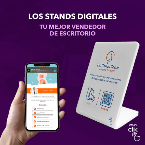stand digitales nfc enunclik