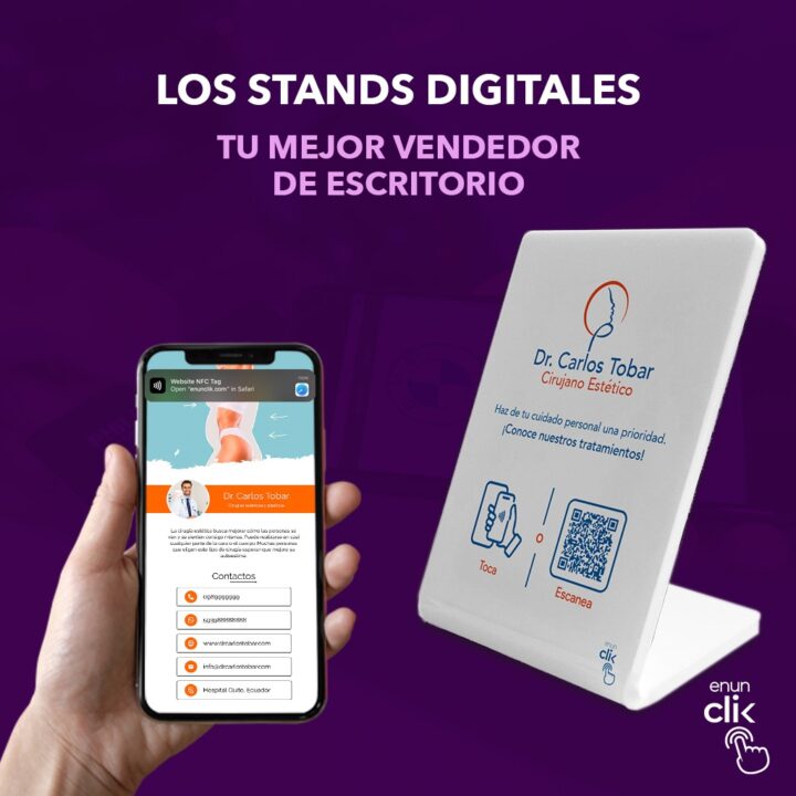 stand digitales nfc enunclik