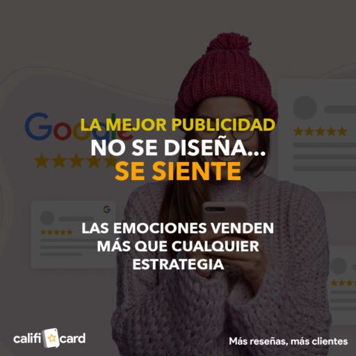 las emociones venden, calificard
