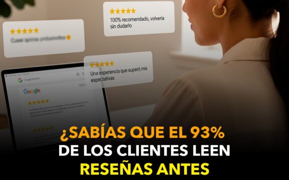 El 93% de los clientes lee reseñas de Google antes de comprar