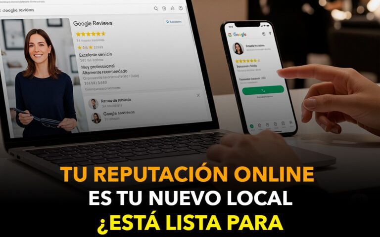 Tu reputación online es tu nuevo local: ¿está lista para recibir clientes?