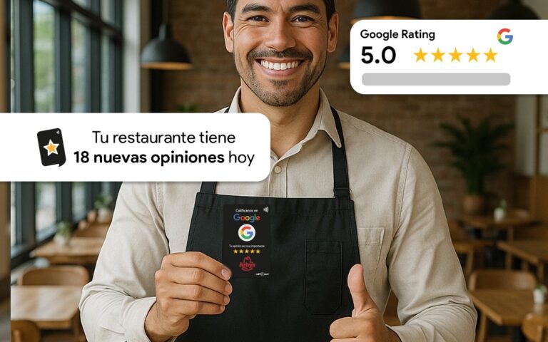Cómo aumentar las reseñas de Google de un restaurante, calificard