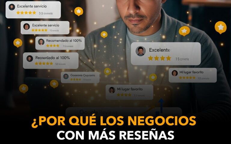 ¿Por qué los negocios con más reseñas en Google ganan más clientes?